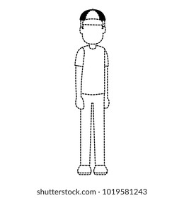 young man avatar character