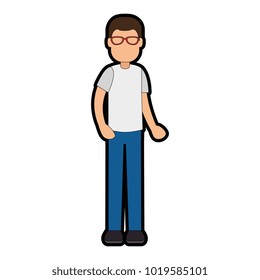 young man avatar character
