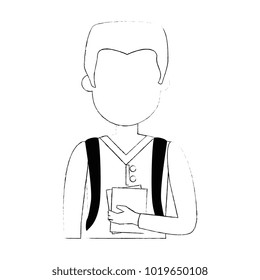 young man avatar character