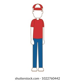 young man avatar character