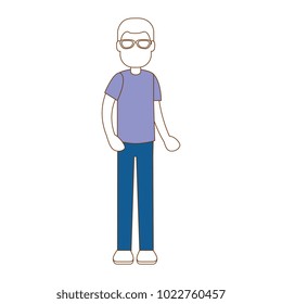 young man avatar character