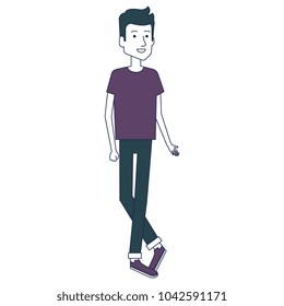 young man avatar character