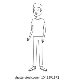 young man avatar character