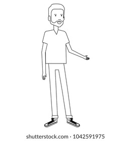 young man avatar character