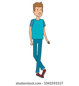 young man avatar character