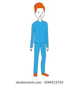 young man avatar character