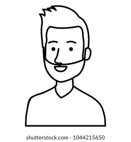 young man avatar character