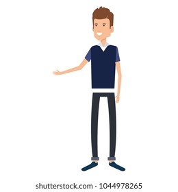 young man avatar character