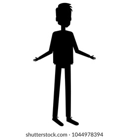 young man avatar character