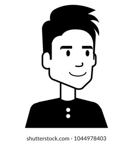 young man avatar character