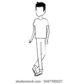 young man avatar character