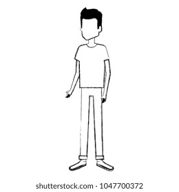 young man avatar character