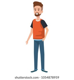 young man avatar character
