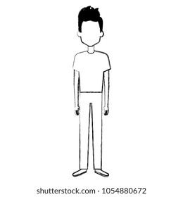 young man avatar character