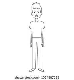 young man avatar character