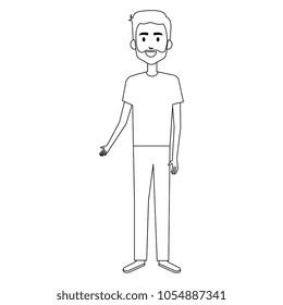 young man avatar character