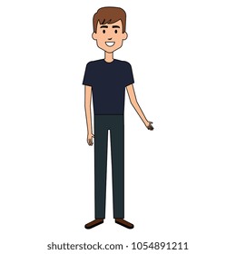 young man avatar character