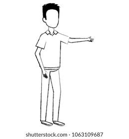 young man avatar character