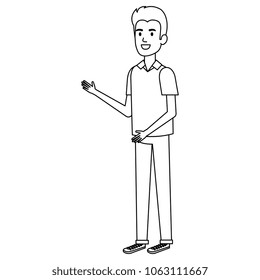 young man avatar character