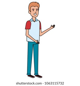 young man avatar character