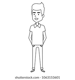 young man avatar character