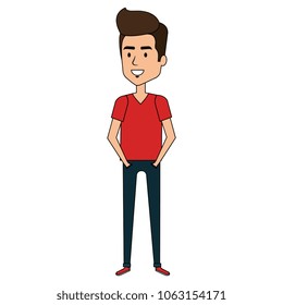 young man avatar character