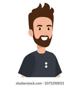 young man avatar character