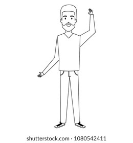 young man avatar character