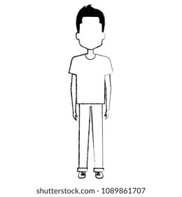 young man avatar character