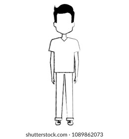 young man avatar character