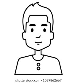 young man avatar character