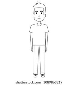 young man avatar character