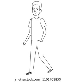 young man avatar character