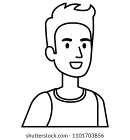 young man avatar character