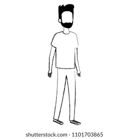 young man avatar character