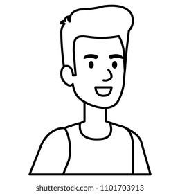 young man avatar character
