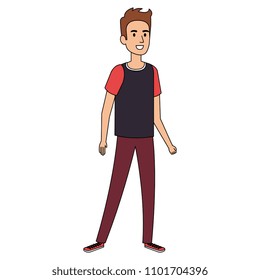 young man avatar character