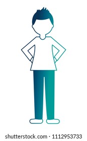 young man avatar character