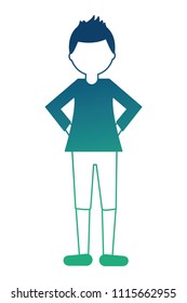 young man avatar character