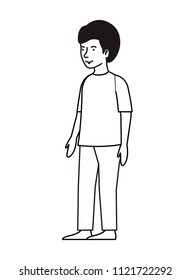 young man avatar character