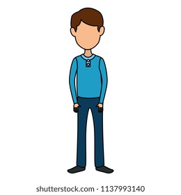 young man avatar character