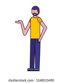 young man avatar character