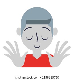 young man avatar character