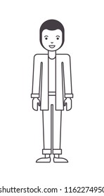 young man avatar character