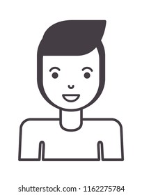 young man avatar character