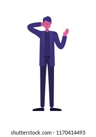 young man avatar character