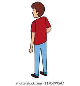 young man avatar character