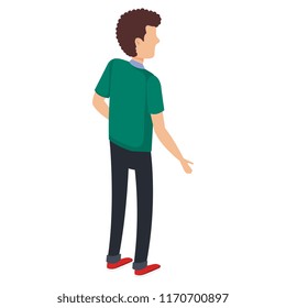 young man avatar character