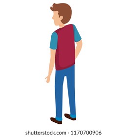 young man avatar character