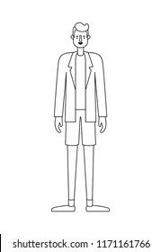 young man avatar character